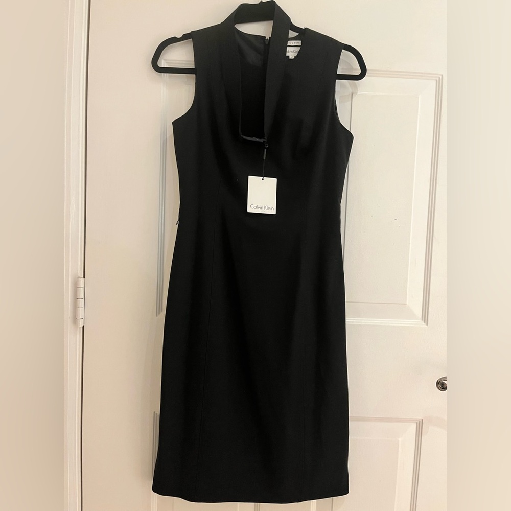 Calvin Klein Classic Black Mini Dress